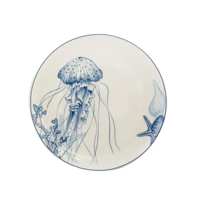 Dĩa Sứ Tròn Minh Long Đại Dương 25cm