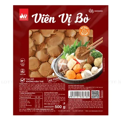 Viên Vị Bò Đức Việt 500g