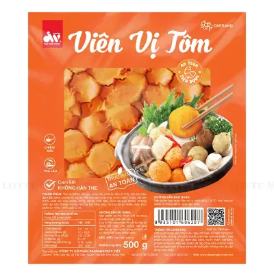 Viên Vị Tôm Đức Việt 500g