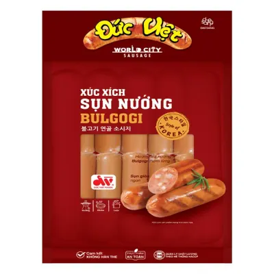 Xúc Xích Sụn Nướng Bulgogi Đức Việt Gói 450g