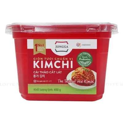 Kim Chi Cải Thảo Cắt Lát Jongga Hộp 450g
