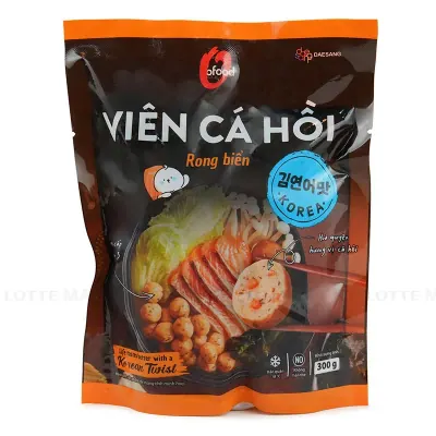 Viên Cá Hồi Rong Biển Đức Việt Gói 300g