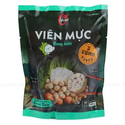 Viên Mực Rong Biển Đức Việt Gói 300g