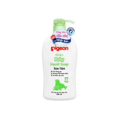 Sữa Tắm Em Bé Pigeon Chiết Xuất Jojoba 700ml