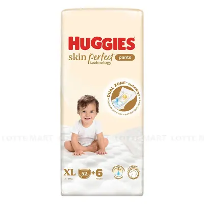 Tã Quần Huggies Skin Perfect XL52 Size XL 52 Miếng (Dành Cho Trẻ Từ 12 - 17kg)