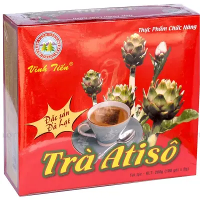 Trà Atiso Đặc Sản Vĩnh Tiến Hộp 100 Gói