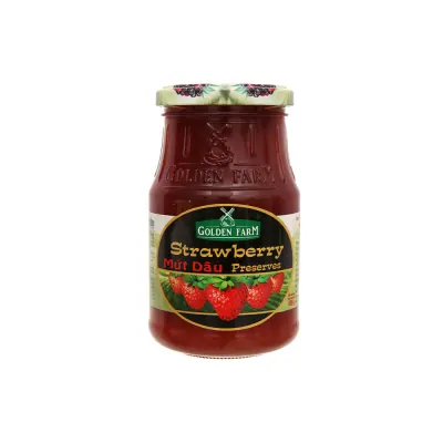 Mứt Dâu Golden Farm 50% Tự Nhiên 450g