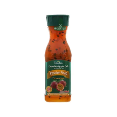 Sinh Tố Chanh Dây Golden Farm Chai 500ml