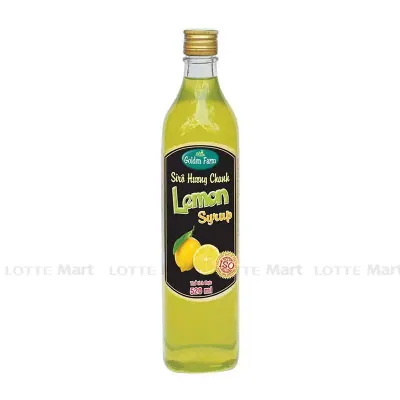 Siro Hương Chanh Golden Farm 520ml