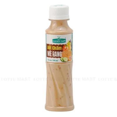 Xốt Chấm Mè Rang Golden Farm 180ml
