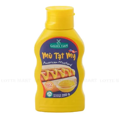 Xốt Mù Tạt Mỹ Golden Farm 250g