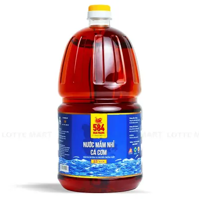 Nước Mắm 584 Nha Trang 25 Độ Đạm Chai 2L