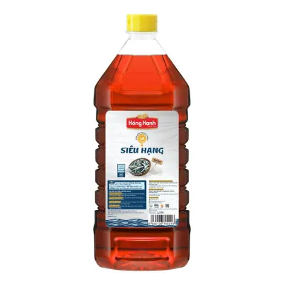 Nước Mắm Siêu Hạng Hồng hạnh 35 Độ Đạm Chai 1.9L