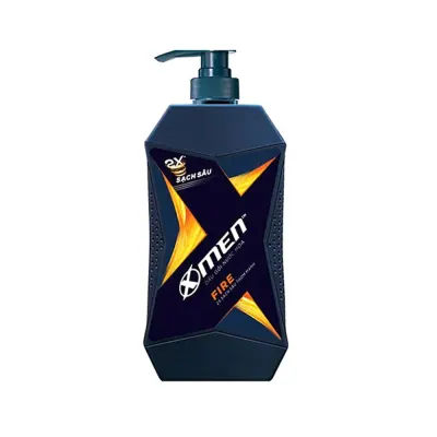 Dầu Gội Nước Hoa X-Men Fire Active Thơm Mạnh Mẽ 650g