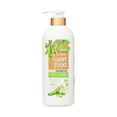 Sữa Tắm Lashe Super Food Dưỡng Da Căng Bóng 610g