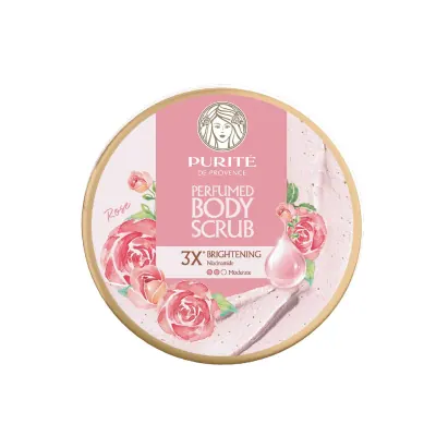 Tẩy Tế Bào Chết Purite Dưỡng Sáng Hương Hoa Hồng Hũ 220g