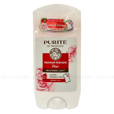 Sáp Ngăn Mùi Purité Làm Sáng Dạ Hương Hoa Hồng 70g