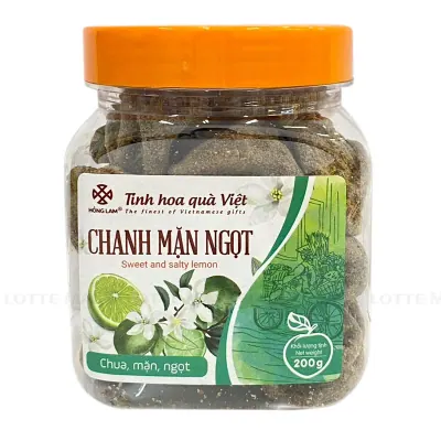 Chanh Mặn Ngọt HỒNG LAM Hũ 200g