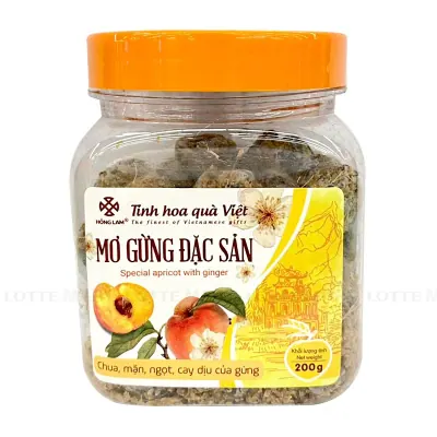 Mơ Gừng HỒNG LAM Đặc Sản 200g