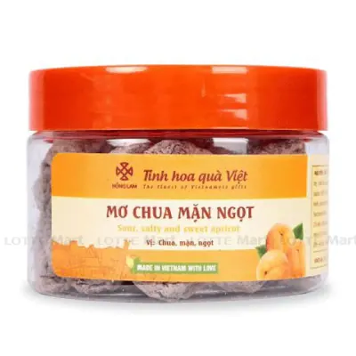 Mơ HỒNG LAM Chua Mặn Ngọt 200g