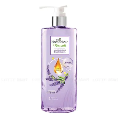 Sữa Tắm Dưỡng Da Enchanteur Naturelle Hương Hoa Lavender Chai 510g