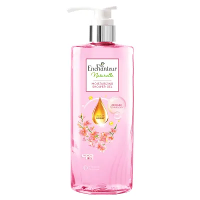 Sữa Tắm Dưỡng Da Enchanteur Naturelle Hương Hoa Iris Chai 510g