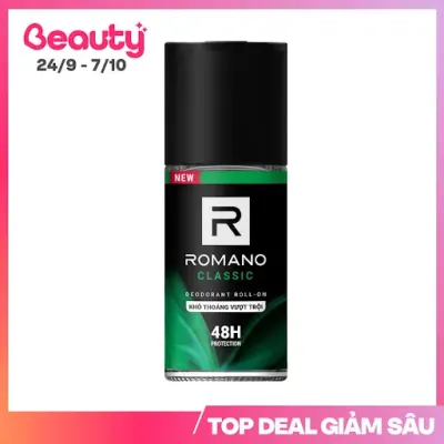 Lăn Ngăn Mùi Dành Cho Nam Romano Classic Chai 50ml