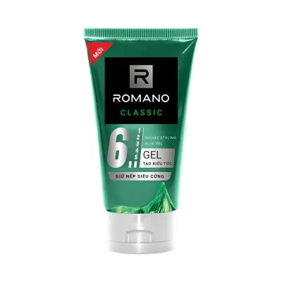 Gel Vuốt Tóc Romano Classic Hard 150ml