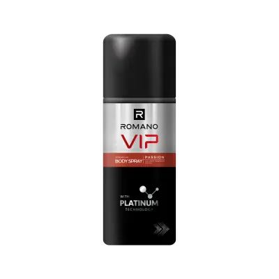 Xịt Ngăn Mùi Dành Cho Nam Romano VIP Passion Chai 150ml
