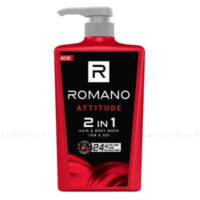 Dầu Tắm Gội Romano Attitude 650g