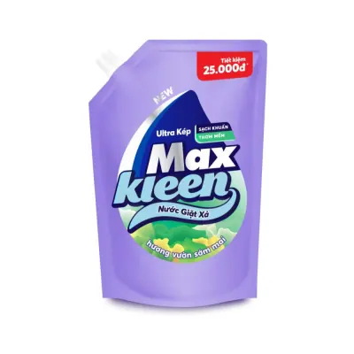 Nước Giặt Xả Maxkleen Hương Sớm Mai Túi 2.4kg