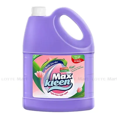 Nước Lau Sàn Maxkleen Ngàn Hoa Ngọt Ngào Chai 3.6kg