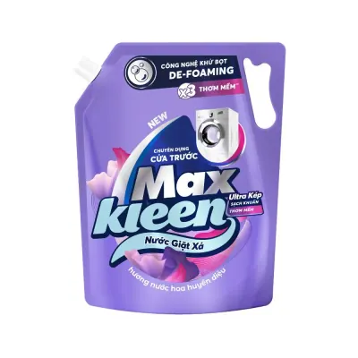 Nước Giặt Xả Maxkleen Cửa Trước Hương Nước Hoa Huyền Diệu Túi 2.2kg