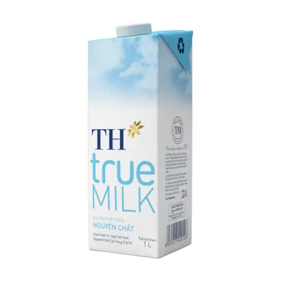 Sữa Tươi Tiệt Trùng TH Nguyên Chất 1L
