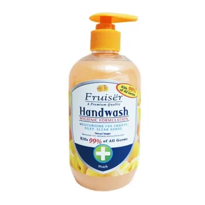 Nước Rửa Tay Dưỡng Ẩm Fruiser Đào 500ml