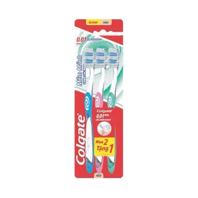 Bộ Bàn Chải Đánh Răng Colgate Chăm Sóc Nướu (2+1)