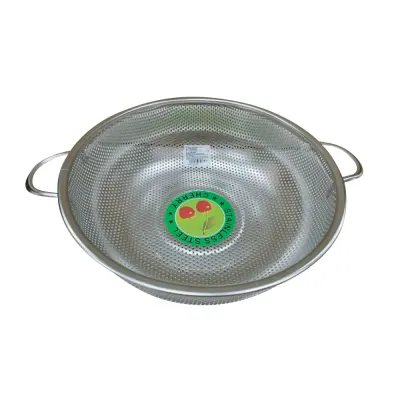 Rổ Inox Lưới 2 Quai 19,5cm
