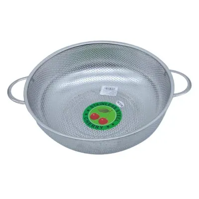 Rổ Inox Lưới 2 Quai 28.5 Cm
