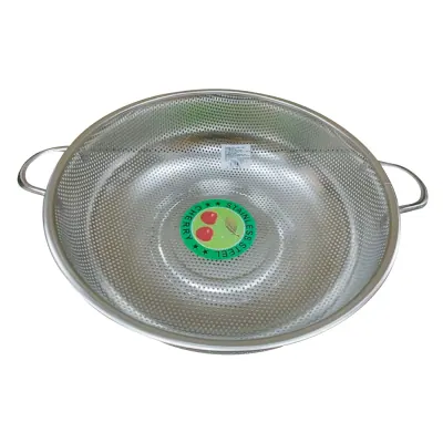 Rổ Inox Lưới 2 Quai 31,5cm