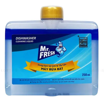 Dung Dịch Vệ Sinh Máy Rửa Chén Mr.Fresh Chai 250ml