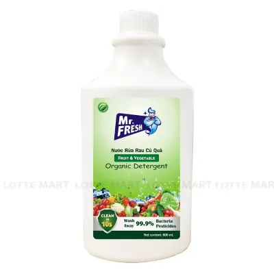 Nước Rửa Rau Củ Quả Mr.Fresh Chai 800ml