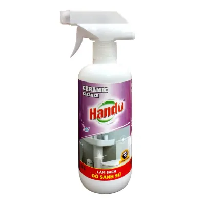 Xịt Làm Sạch Đồ Sành Sứ Hando 570g
