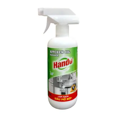 Xịt Làm Sạch Dầu Mỡ Bếp Hando 570ml – CX