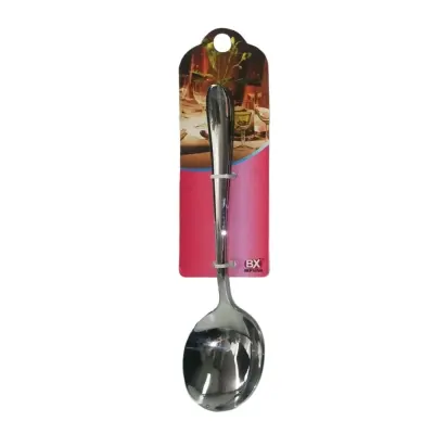 Muỗng Súp Tròn Inox Cán Trơn Cao Cấp 2 Cái