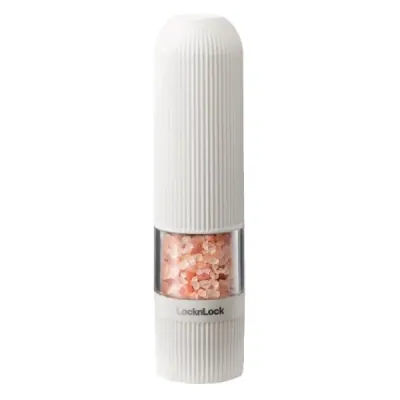 Máy Xay Muối & Tiêu 1 Chạm LocknLock CKO118WHT 70ml Trắng