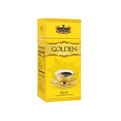Cà Phê Rang Xay King Coffee Golden Hộp 450g