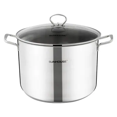 Nồi Hầm Inox 3D Bếp Từ Sunhouse SH28LG – 28cm