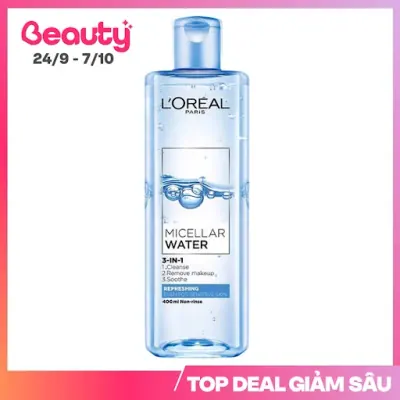 Nước Tẩy Trang L'Oréal Micellar Tươi Mát 400ml