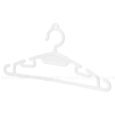 Lốc 10 Móc Áo Trẻ Em Inochi Hara (Giao Màu Ngẫu Nhiên)