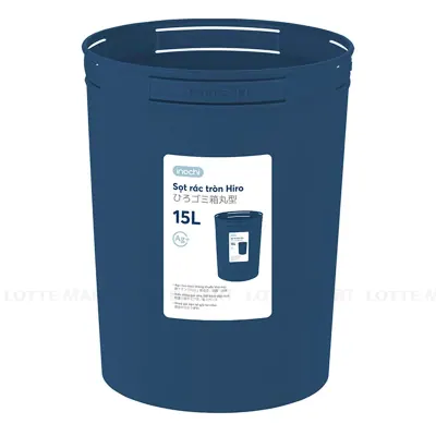 Sọt Rác Kháng Khuẩn Khử Mùi Inochi Hiro 15L
